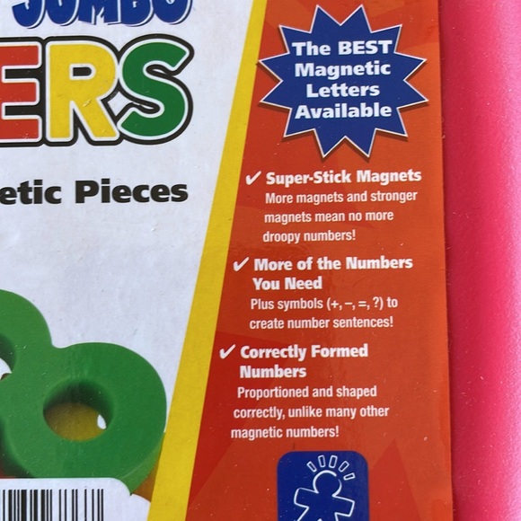 Multicolored Magnetic Numbers and Math Symbols - Picture 4 of 5